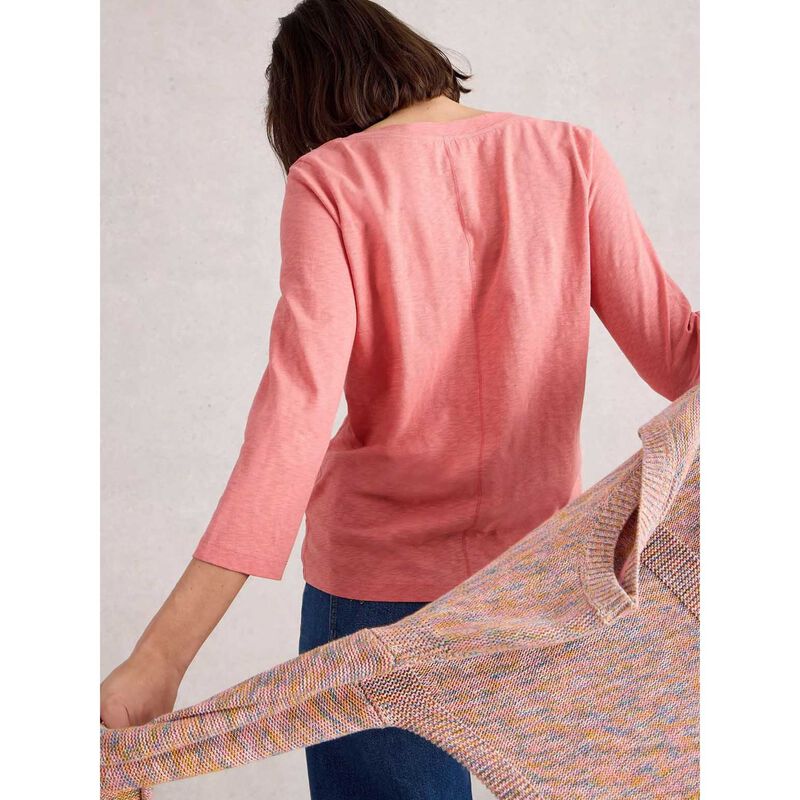 White Stuff Nelly 3/4 Sleeve Tee image number 1